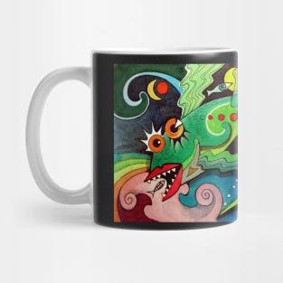 Fish Abstract Mug